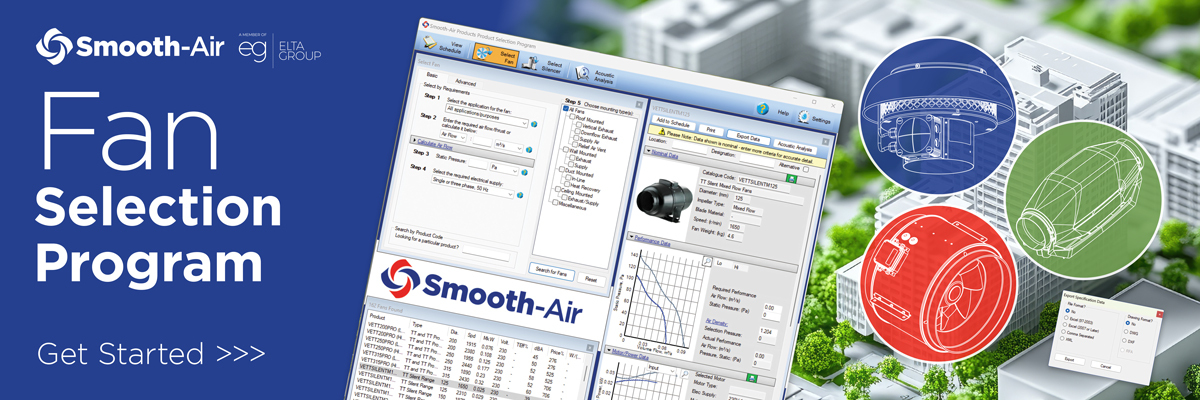 Smooth-Air Fan Selection Program.