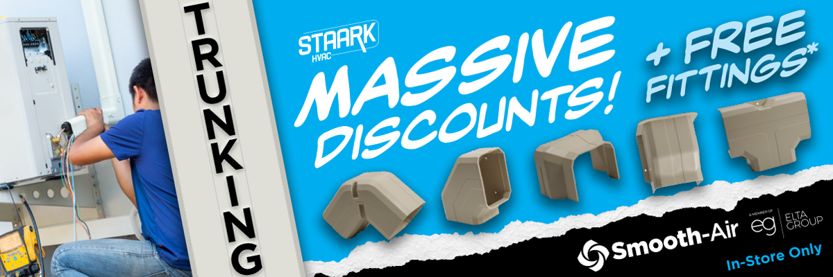 Massive Discounts + FREE Fittings - Staark Trunking